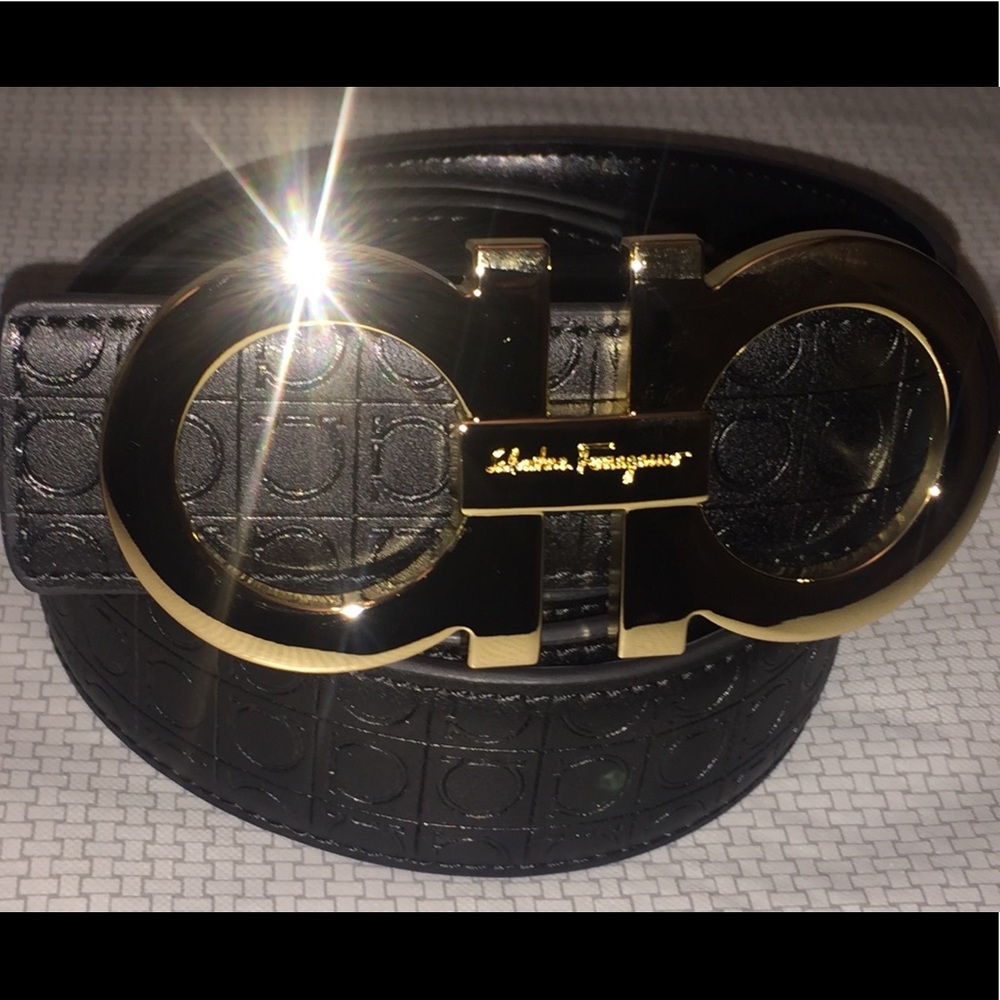 Ferragamo Black Belt
